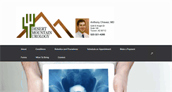 Desktop Screenshot of desertmountainurology.com